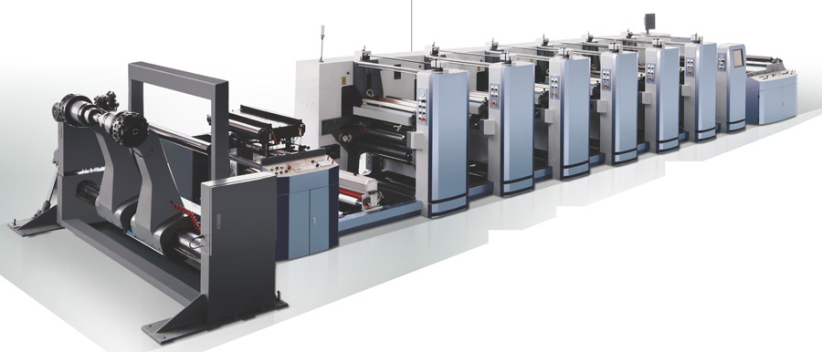 机组式柔印版印刷机